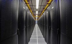Rows of server cabinets inside the Equinix SY4 data center. (Photo: Equinix) Rows of server cabinets inside the Equinix SY4 data center. (Photo: Equinix)