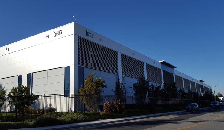 The Vantage V2 data center in Santa Clara. (Photo: Rich Miller)