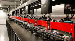 Overhead power bus infrastructure within Vantage Data Centers’ Santa Clara campus. (Photo: Vantage Data Centers)