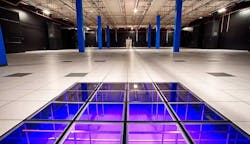 Inside a data hall within the T5 Data Centers facility in Elk Grove Village in Suburban Chicago. (Photo: T5 Data Centers)