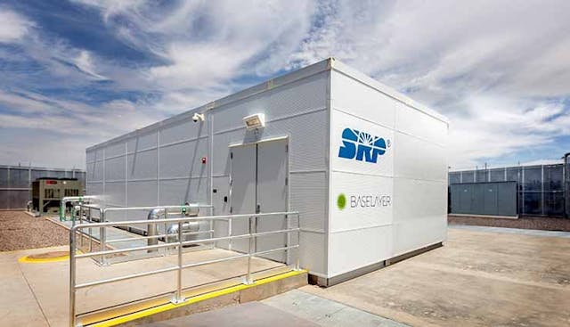 An SRP DataStation housed at the intersection of utility transmission lines offers one vision of edge infrastructure. (Photo: SRP)