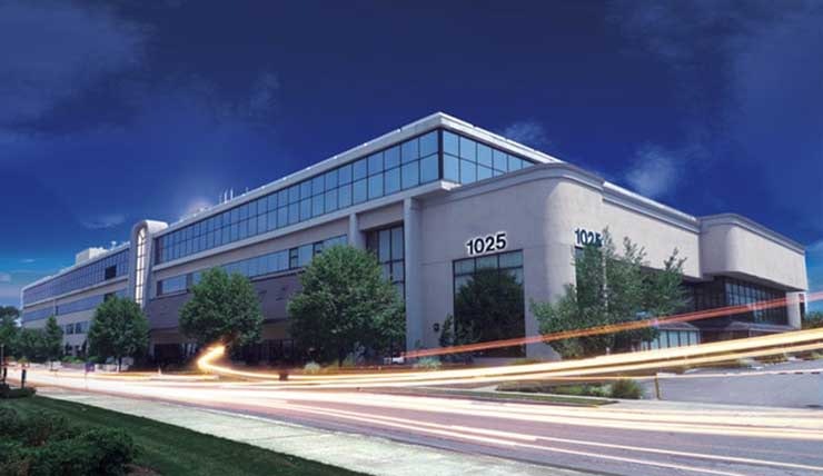 An illustration of the planned improvements at the 1025 Old Country Road data center in Westbury, Long Island. (Image: 1025 OCR)