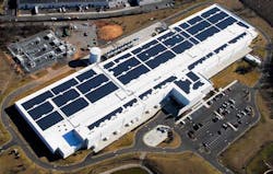An aerial view of the QTS Data Centers facility in Piscataway, New Jersey. (Photo: DuPont Fabros) An aerial view of the QTS Data Centers facility in Piscataway, New Jersey. (Photo: DuPont Fabros)