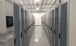 High-density racks inside the Colovore data center in Santa Clara, Calif. (Photo: Rich Miller)