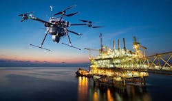 GE-backed startup Avitas uses AI-guided drones to conduct inspections of oil platforms, refineries and pipelines. (Image: Avitas) GE-backed startup Avitas uses AI-guided drones to conduct inspections of oil platforms, refineries and pipelines. (Image: Avitas)
