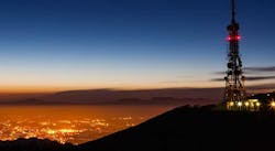 Vertical Bridge has teamed with DataBank on a project to deploy micros data centers at the base of telecommunications towers, like this one. (Photo: Vertical Bridge) Vertical Bridge has teamed with DataBank on a project to deploy micros data centers at the base of telecommunications towers, like this one. (Photo: Vertical Bridge)