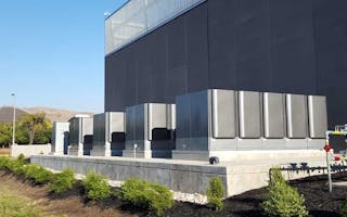 Bloom Energy Server fuel cells at the Equinix SV 5 data center in San Jose. (Photo: Rich Miller)