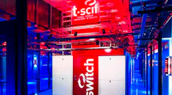 A TSCIF aisle containment system inside the SUPERNAP campus in Las Vegas. (Photo: Switch)