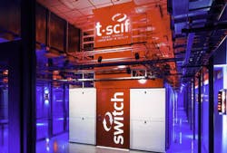 A TSCIF aisle containment system inside the SUPERNAP campus in Las Vegas. (Photo: Switch) A TSCIF aisle containment system inside the SUPERNAP campus in Las Vegas. (Photo: Switch)