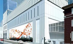 An illustration of the DataBank ATL-1 data center in Atlanta, which will house Georgia Tech&rsquo;s High Performance Computing Center. (Image: DataBank)