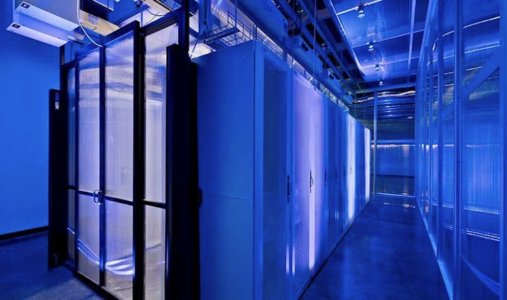 A data center enclosure inside the Aligned Data Centers facility in Plano, Texas. (Photo: Aligned)