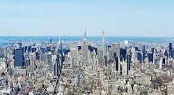 The Manhattan skyline, as seen from the top of One World Trade Center. (Photo: Rich Miller) The Manhattan skyline, as seen from the top of One World Trade Center. (Photo: Rich Miller)