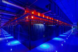 Server cabinets inside SUPERNAP 7 data cente in Las Vegas. SUPERNAP operator Switch was recently cited by Greenpeace for its commitment to green energy practices. (Photo: Switch SUPERNAPS) Server cabinets inside SUPERNAP 7 data cente in Las Vegas. SUPERNAP operator Switch was recently cited by Greenpeace for its commitment to green energy practices. (Photo: Switch SUPERNAPS)