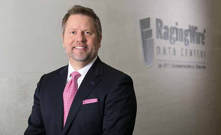 Raging Wire Data Centers&rsquo; CEO Doug Adams. (Photo by Kristina Sherk for RagingWire)