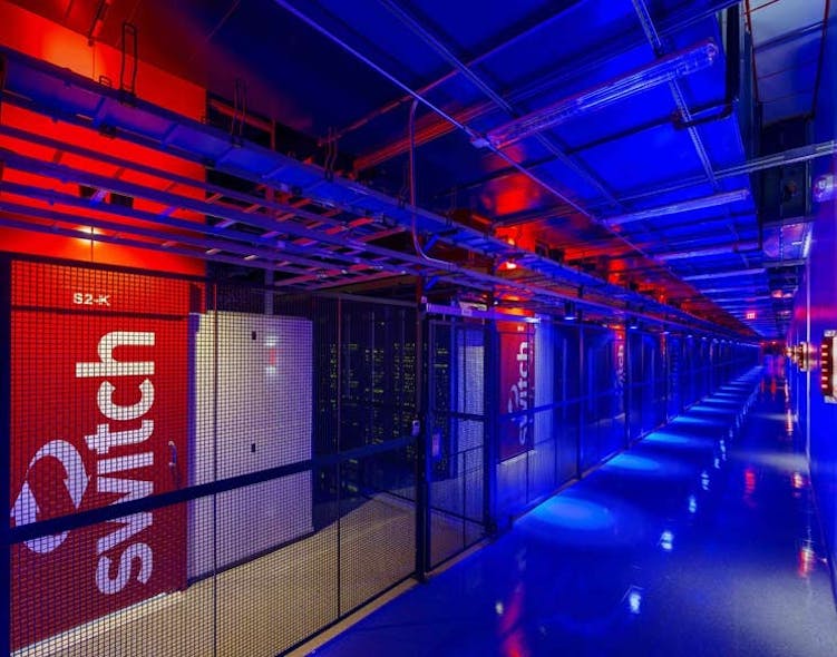 A corridor inside SUPERNAP 7 at the massive Switch cloud campus in Las Vegas. (Photo: Switch SUPERNAP)