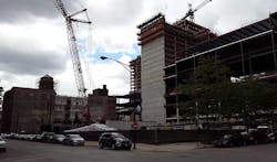 This open space is where Digital Realty plans to build 330 East Cermak, a 12-story data center property. The site is next door to Digital’s existing data center hub at 350 East Cermak. (Photo: Rich Miller) This open space is where Digital Realty plans to build 330 East Cermak, a 12-story data center property. The site is next door to Digital’s existing data center hub at 350 East Cermak. (Photo: Rich Miller)