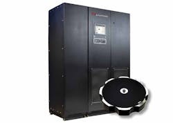 The Active Power CleanSource 275XT flywheel UPS system, which offers longer runtime than previous flywheel systems. (Image: Active Power) The Active Power CleanSource 275XT flywheel UPS system, which offers longer runtime than previous flywheel systems. (Image: Active Power)