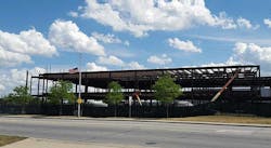 Construction on the third data center building at the Digital Realty campus in Franklin Park, Illinois, (Photo: Rich Miller) Construction on the third data center building at the Digital Realty campus in Franklin Park, Illinois, (Photo: Rich Miller)