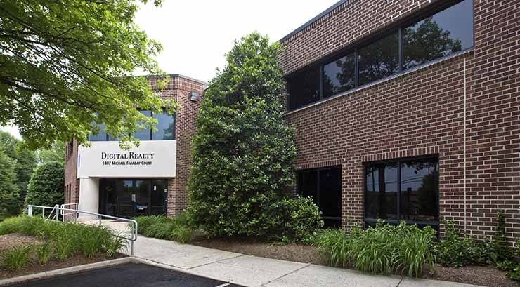 The former Digital Realty data center in Herndon, Virginia, which has been acquired by Lincoln Rackhouse. (Photo: Digital Realty)