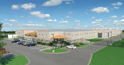 An illustration of the Ascent Corp. DAL1 data center in Plano, Texas. (Image: Ascent) An illustration of the Ascent Corp. DAL1 data center in Plano, Texas. (Image: Ascent)