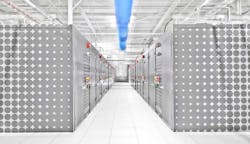 A row of data center modules inside the huge IO New Jersey data center in Edison, N.J. (Photo:IO) A row of data center modules inside the huge IO New Jersey data center in Edison, N.J. (Photo:IO)