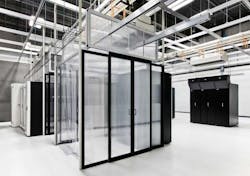 Aisle containment systems and cooling infrastructure inside the Aligned Data Centers R&D facility in Connecticut. (Image: Aligned Data Centers) Aisle containment systems and cooling infrastructure inside the Aligned Data Centers R&D facility in Connecticut. (Image: Aligned Data Centers)