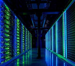 High density racks of servers inside the SUPERNAP 7 in Las Vegas, one of the three huge data center buildings on the massive Switch campus, home to 120 cloud service providers and managed hosting firms. (Photo: Switch) High density racks of servers inside the SUPERNAP 7 in Las Vegas, one of the three huge data center buildings on the massive Switch campus, home to 120 cloud service providers and managed hosting firms. (Photo: Switch)