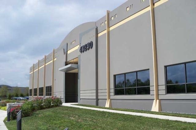 One of the eight completed data centers at Digital Realty&rsquo;s Ashburn campus. (Image: Rich Miller)