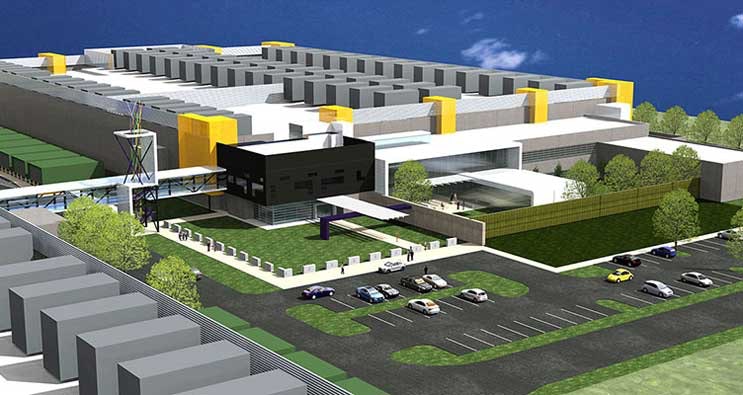An illustration of RagingWire Data Centers&rsquo; planned 1 million square foot development in the Dallas market. (Source: RagingWire)