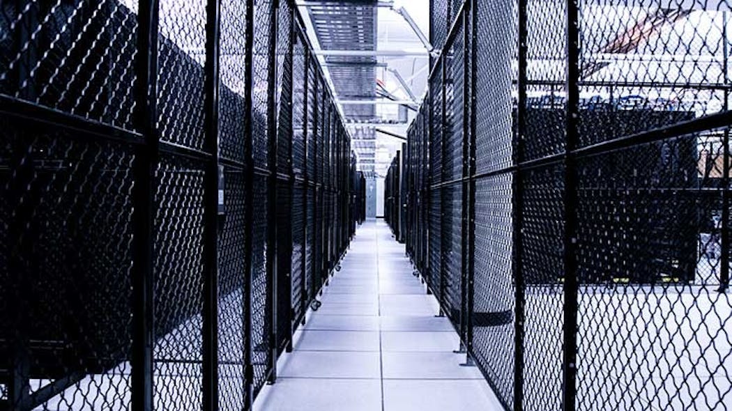 Colocation cages in the Digital Realty data center at 365 Main in San Francisco. (Photo: Digital Realty)