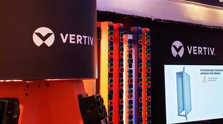 Vertiv says data center operators can simplify their decision-making process by receiving an overview of weaknesses and capabilities of both centralized and distributed system designs, whichever strategy they ultimately select.(Photo: Rich Miller)