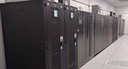 The Vertiv Liebert NX 225-600kVA UPS with Lithium-ion batteries. (Photo: Forsythe Data Centers.) The Vertiv Liebert NX 225-600kVA UPS with Lithium-ion batteries. (Photo: Forsythe Data Centers.)