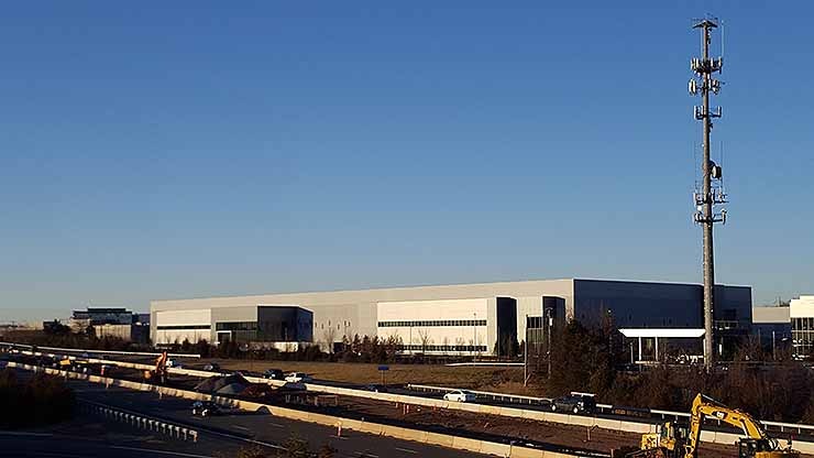 The Digital Realty cloud data center campus in Ashburn, Virginia is one of the sites offering Oracle Cloud FastConnect. (Photo: Rich Miller)