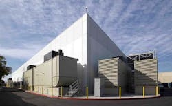 Several of the emergency backup generators outside one of Digital Realty’s data centers in Dublin. (Photo: Digital Realty) Several of the emergency backup generators outside one of Digital Realty’s data centers in Dublin. (Photo: Digital Realty)