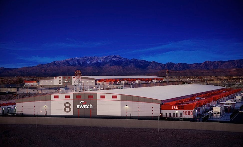 Switch data centers at the company&rsquo;s Las Vegas campus. (Photo: Switch)