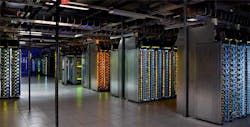Servers inside a Google data center in The Dalles, Oregon. (Photo: Google)