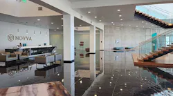 The lobby of the Novva data centers facility in West Jordan, Utah. (Photo: Rich Miller)