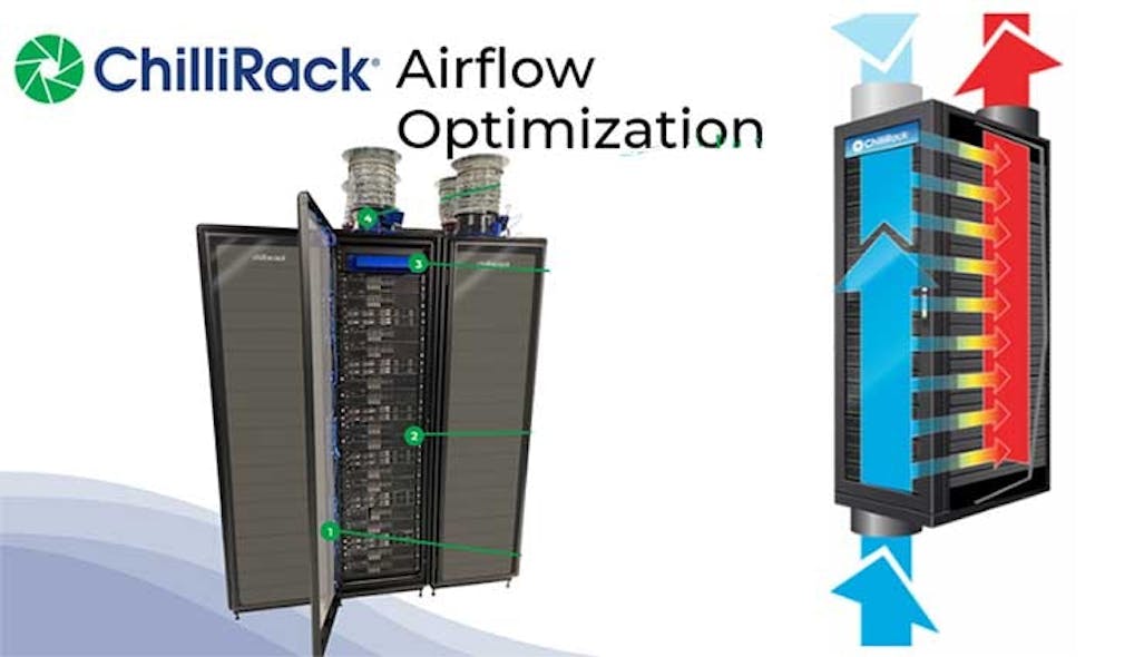 An example of the cooling system design introduced by ChilliRack. (Image: ChilliRack)