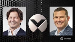 Giordano Albertazzi (left) will become the new CEO of Vertiv, succeeding Rob Johnson (right), who is retiring. (Images: Vertiv) Giordano Albertazzi (left) will become the new CEO of Vertiv, succeeding Rob Johnson (right), who is retiring. (Images: Vertiv)