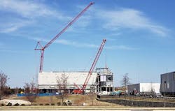 A new data center under construction in Ashburn, Virginia. (Photo: Rich Miller) A new data center under construction in Ashburn, Virginia. (Photo: Rich Miller)