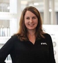 Manja Thessin, Enterprise Market Manager for AFL Manja Thessin, Enterprise Market Manager for AFL