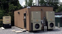 An edge computing micro data center deployed by American Tower. An edge computing micro data center deployed by American Tower.