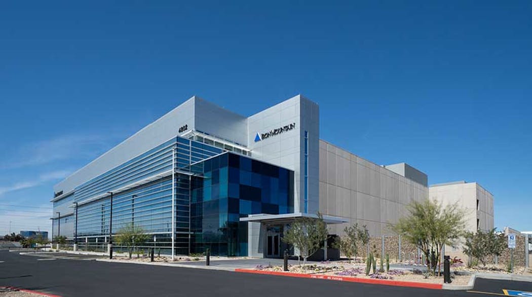 The Iron Mountain AZP-2 data center in Phoenix, Arizona.