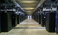 A server hall in a Facebook data center in North Caroilina. Meta says it will rethink this design, which it has been using since 2011. A server hall in a Facebook data center in North Caroilina. Meta says it will rethink this design, which it has been using since 2011.