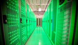 A row of high-density AI hardware within the Colovore data center in Santa Clara, Calif. A row of high-density AI hardware within the Colovore data center in Santa Clara, Calif.