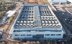 The new Vantage Data Centers facility on its campus in Cardiff, Wales is a 48-megawatt data center. The new Vantage Data Centers facility on its campus in Cardiff, Wales is a 48-megawatt data center.