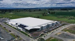 An aerial view of the Flexential Hillsboro 3 data center in Oregon. (Photo: JLL)