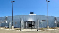 The entrance to the Nautilus Data Technologies facility in Stockton.