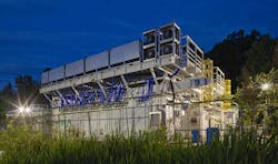 A 3-megawatt hydrogen fuel cell developed for Microsoft by Plug Power, which may replace diesel generators in Microsoft data centers. A 3-megawatt hydrogen fuel cell developed for Microsoft by Plug Power, which may replace diesel generators in Microsoft data centers.