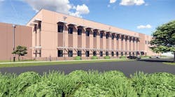 An illustration of the design of data center buildings planned for the Compass Datacenters Prince William County Campus I. An illustration of the design of data center buildings planned for the Compass Datacenters Prince William County Campus I.